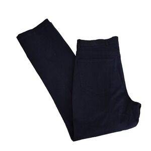 Stafford Pants Mens‎ 34x31.5 Indigo Blue Slim Fit Straight Leg Chino NEW